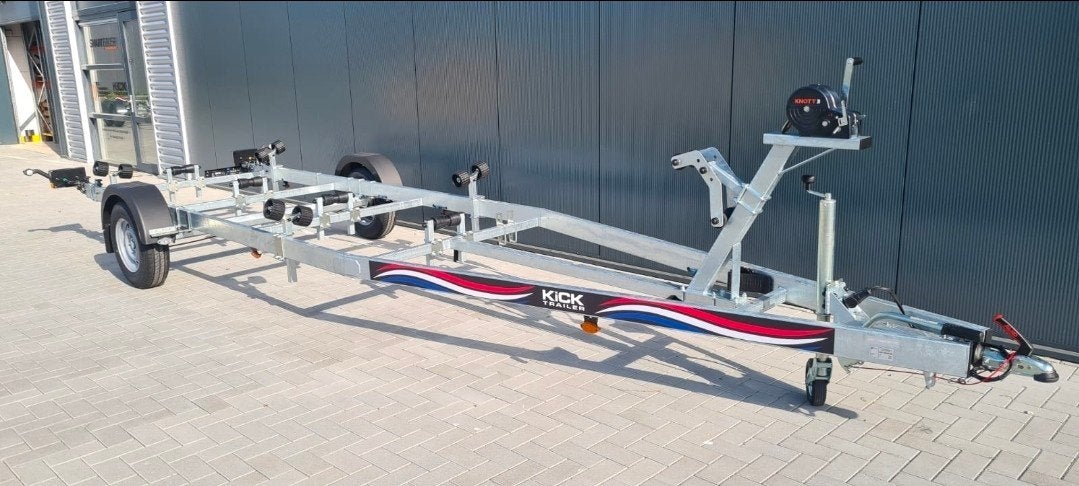 ACTIE!!  KiCK TENDER TRAILER GEREMD BUN-model met LED, Ophalen, Minder dan 1500 kg, 6 tot 9 meter, Overige typen