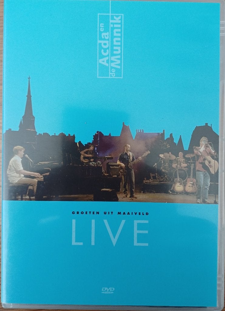 2+1GRATIS! DVD Acda en de Munnik - Groeten uit Maaiveld LIVE, Alle leeftijden, Ophalen of Verzenden, Zo goed als nieuw