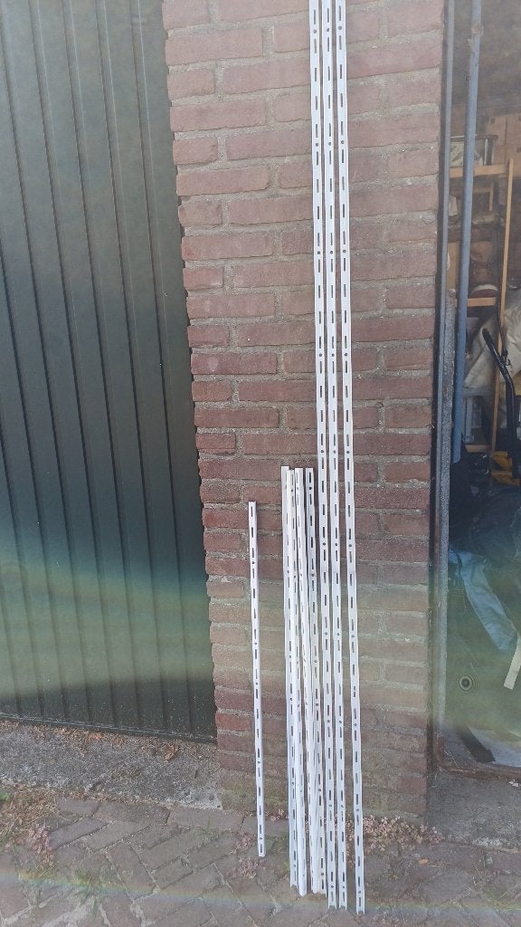 Metalen plankendragers, Ophalen, Zo goed als nieuw