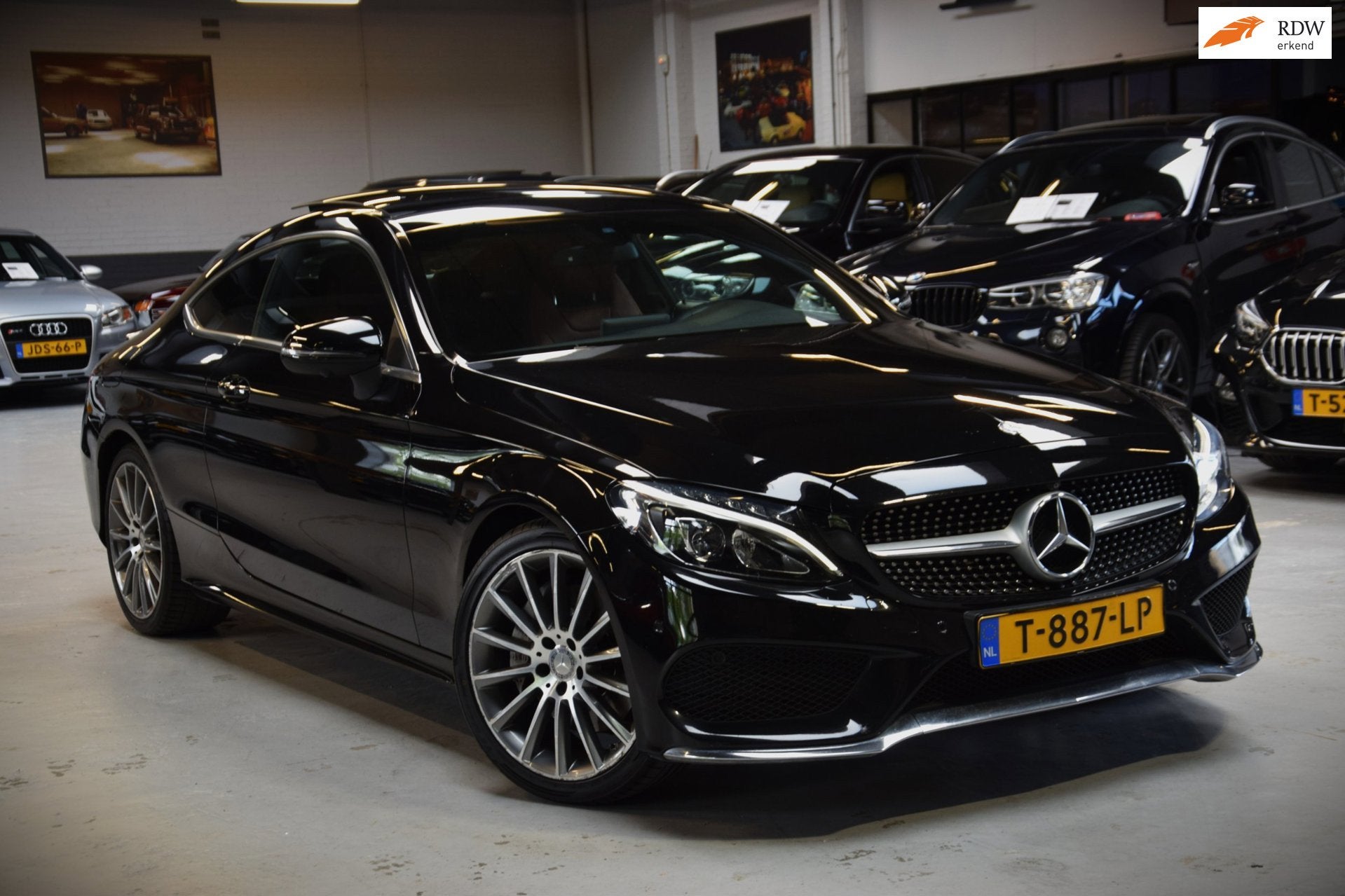 Mercedes-Benz C-klasse Coupé 300 Prestige Coupe AMG-pakket, Automaat, Achterwielaandrijving, Euro 6, 4 stoelen