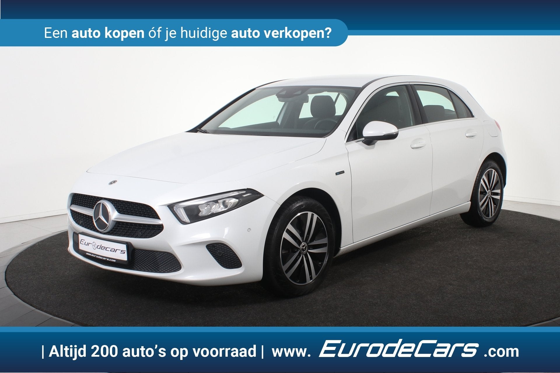 Mercedes-Benz A-Klasse 250 e Progressive *1ste Eigenaar*Leer, Dealer onderhouden, Gebruikt, 4 cilinders, Wit