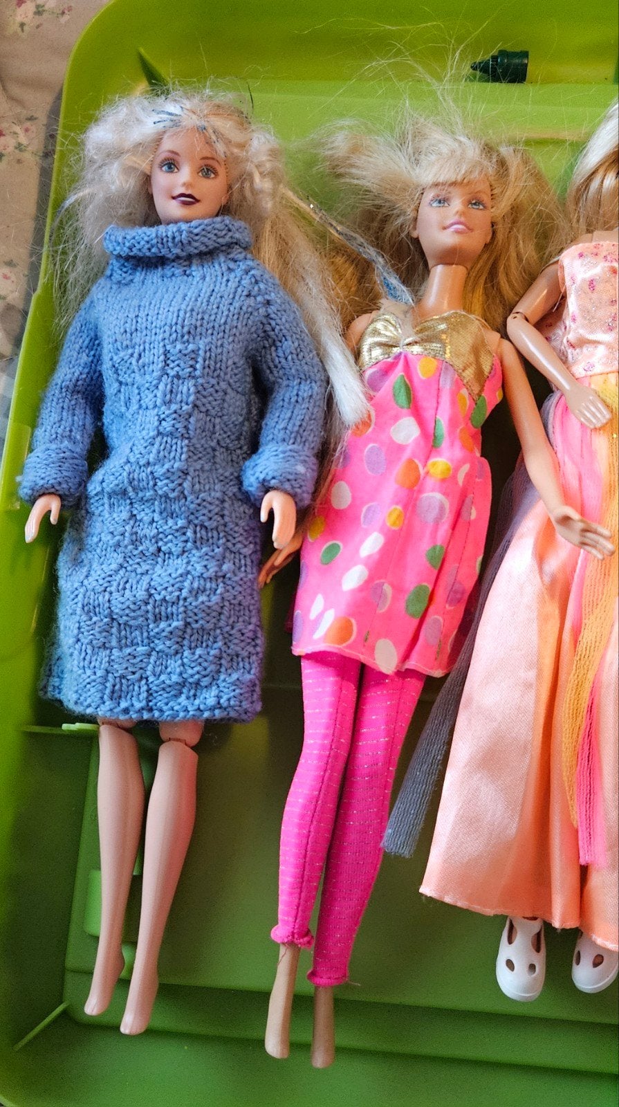 Oude Barbies en accessoires in een koop, Ophalen of Verzenden, Gebruikt, Barbie