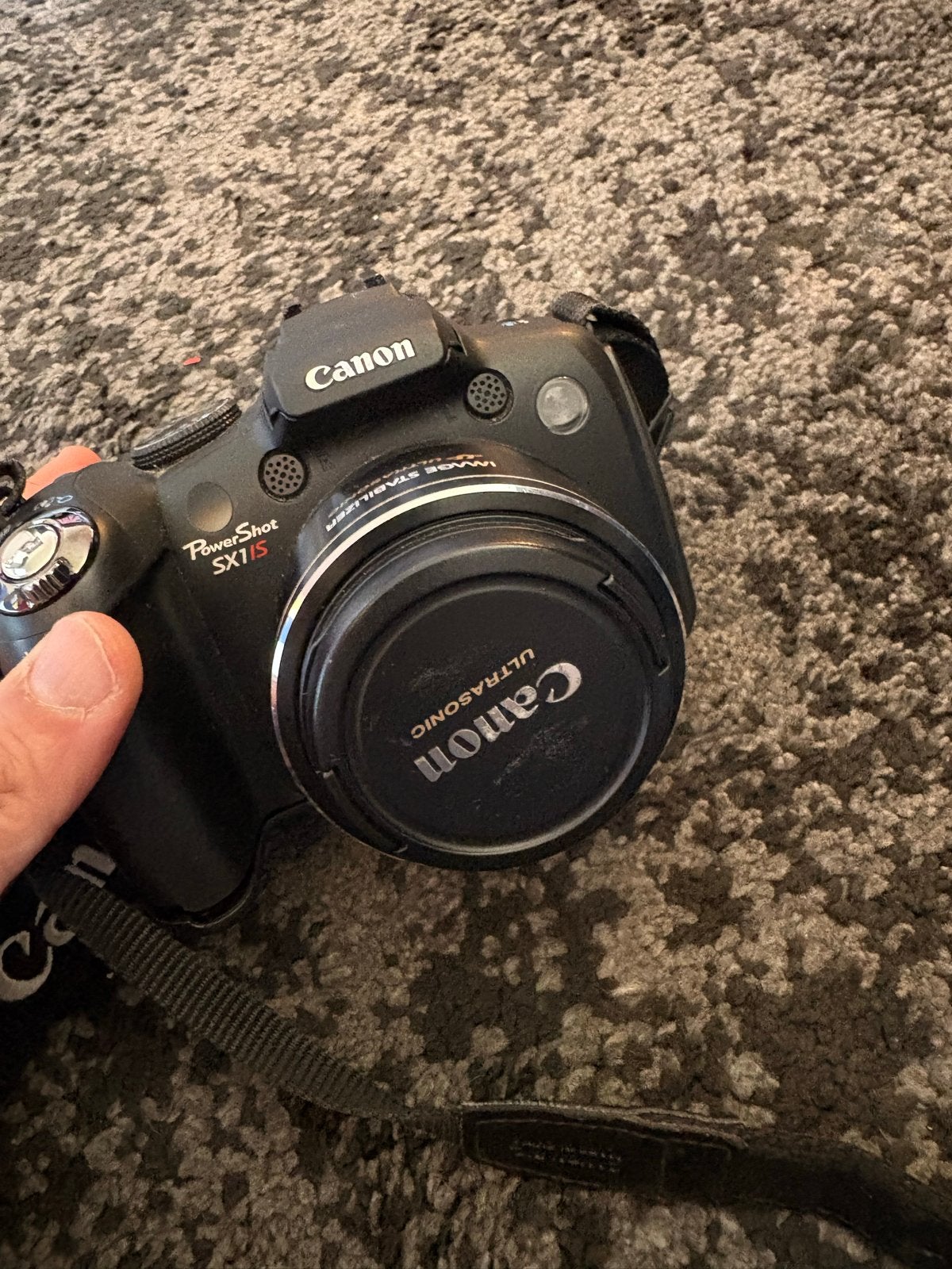 Canon PowerShot SX1 IS Bridgecamera met 20x optische zoom, Audio, Tv en Foto, Fotocamera's Digitaal, Gebruikt, Canon, Beeldstabilisatie