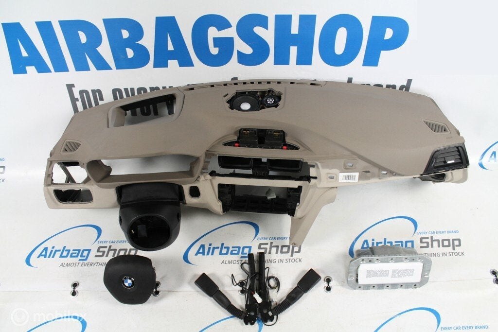 Airbag set - Dashboard beige head up BMW 3 serie F30 F31 F34