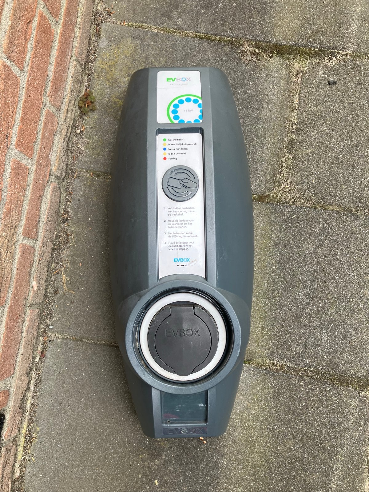 EVbox 11 kWh laadpaal voor elektrische auto's, Ophalen, Gebruikt, Laadpaal