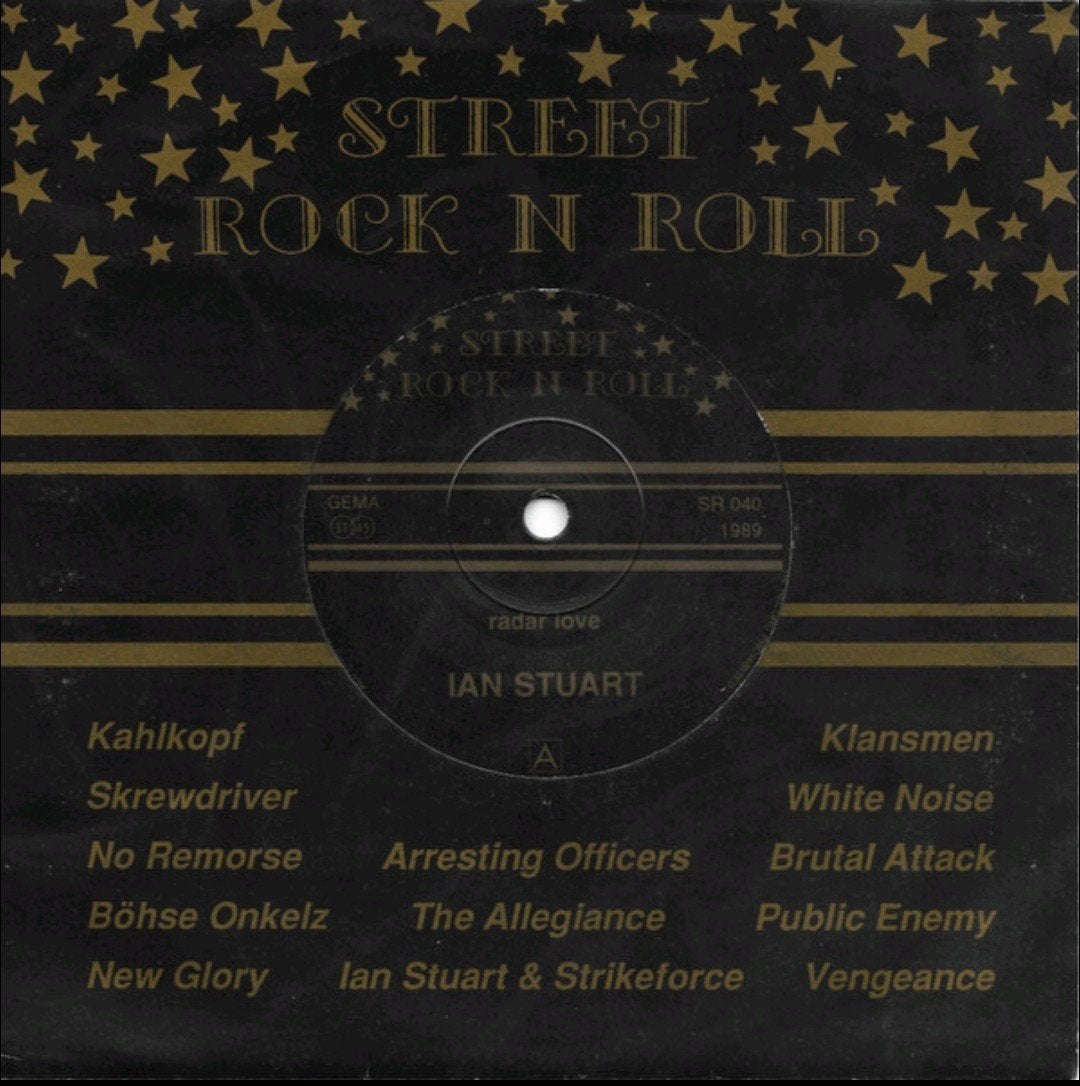 Ian Stuart - Street Rock N Roll - SR040 - 7" '89 PUNK OI, 7 inch, Ophalen of Verzenden, Zo goed als nieuw, Punk Rock