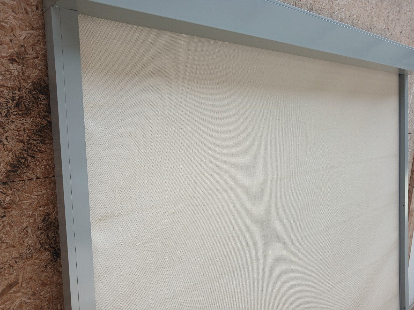 1 nieuw rits screen verano 152 x 176 electrisch., Ophalen, Nieuw, Grijs