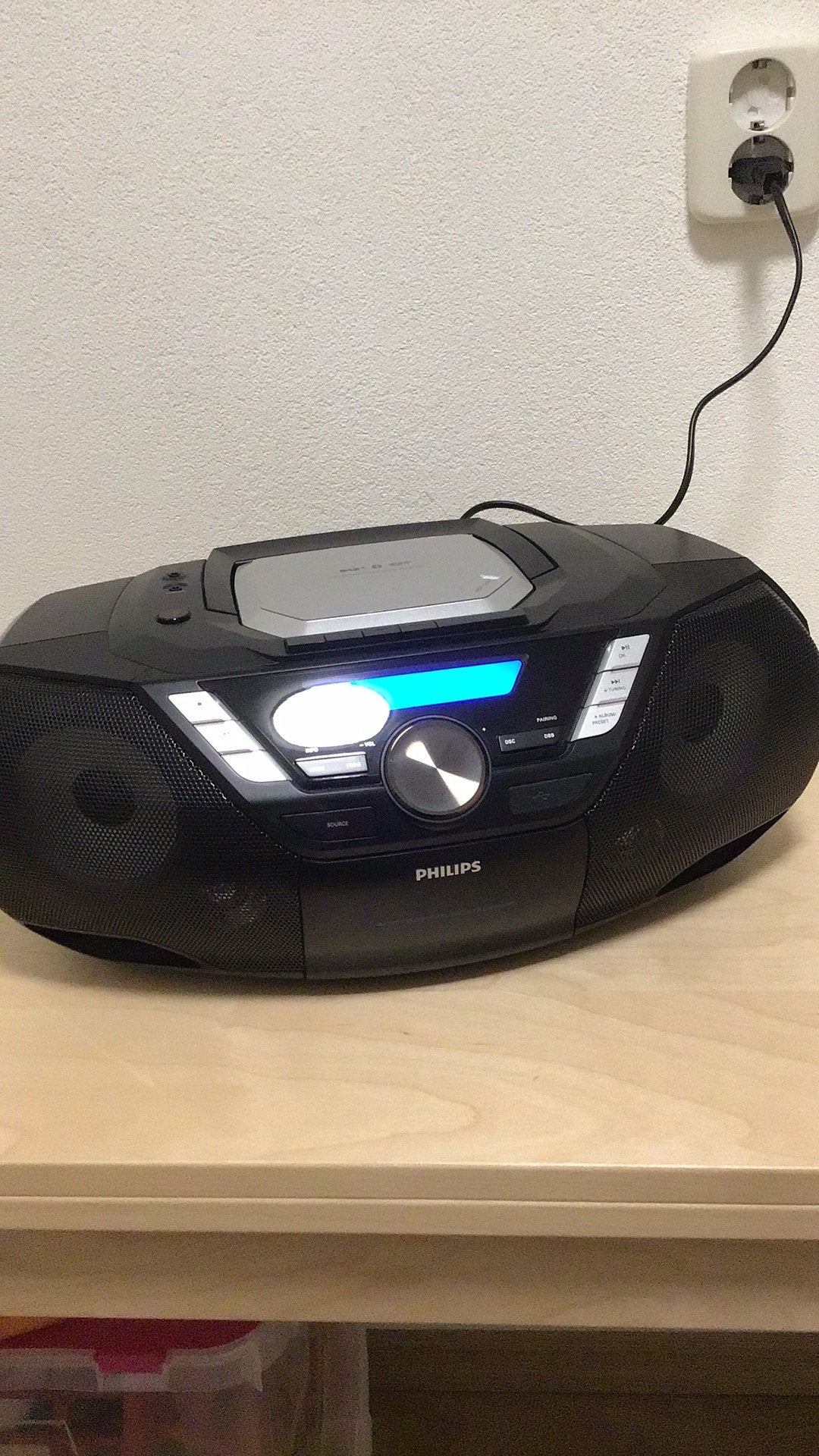 Draagbare radio /cd/cassette/dab AZB798T Phillips, Audio, Tv en Foto, Radio's, Ophalen, Zo goed als nieuw, Transistorradio, Met cd-speler