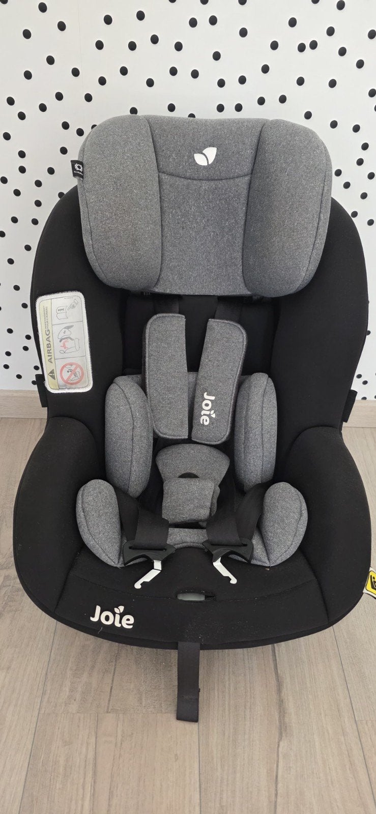 Joie i-Anchor Advance autostoel met i-Base Advance, Gebruikt, 0 t/m 18 kg, Verstelbare rugleuning, Isofix