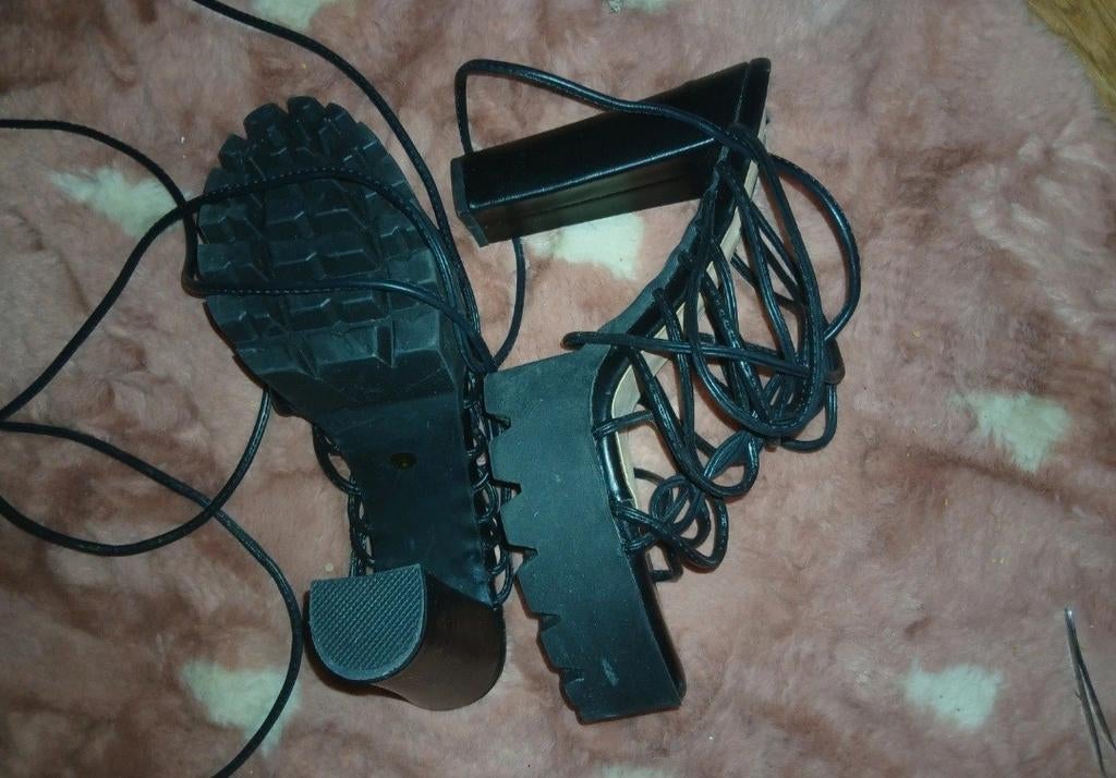 Super sexy sandaal, Only, Zwart, Nieuw, Sandalen of Muiltjes