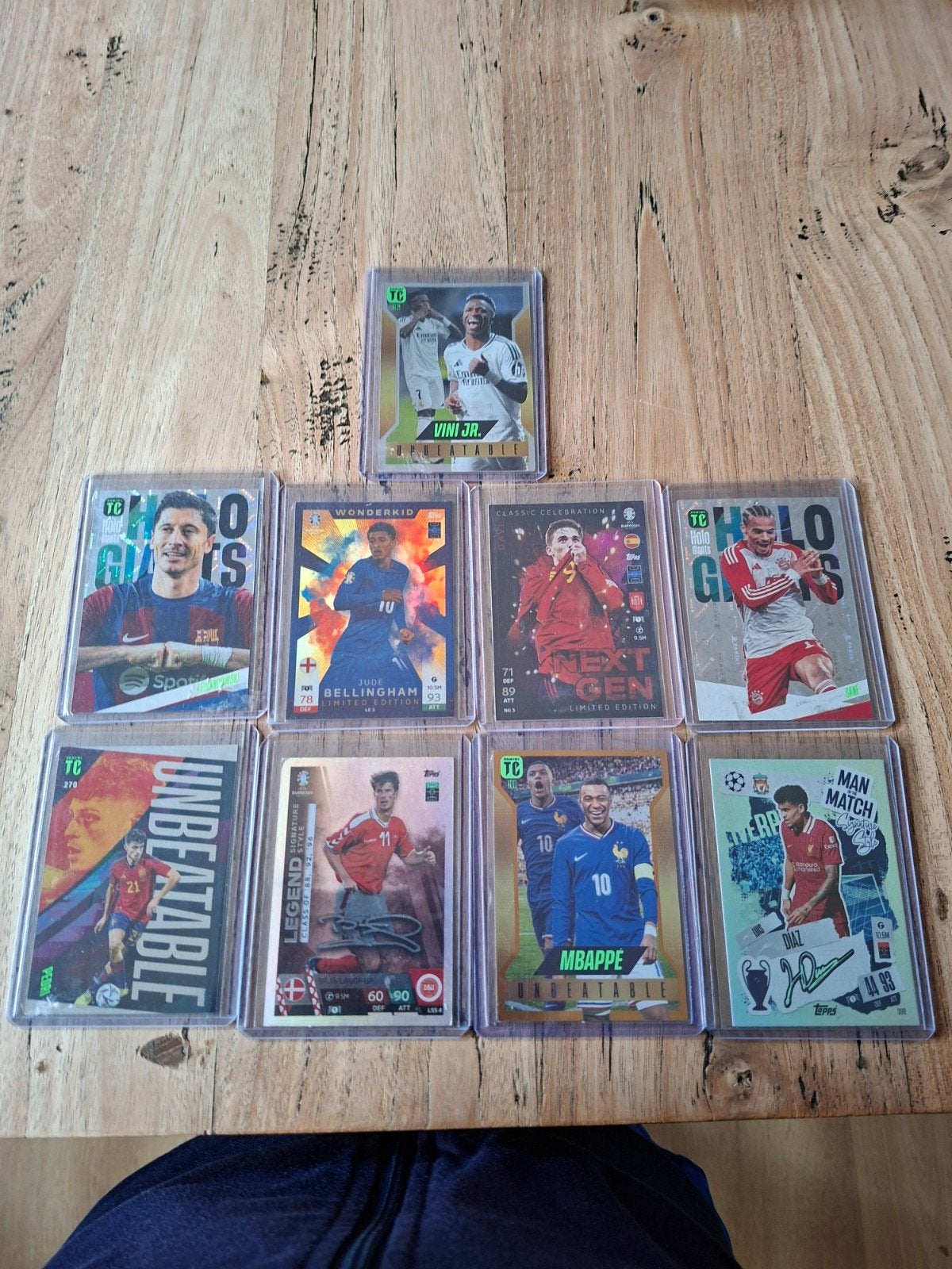 Voetbal Spelerskaarten Collectie - Diverse Topspelers, Ophalen of Verzenden, Zo goed als nieuw, Buitenlandse clubs, Spelerskaart
