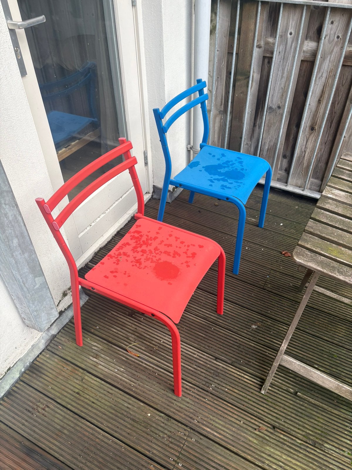 Chairs ikea, Ophalen, Zo goed als nieuw, Hout