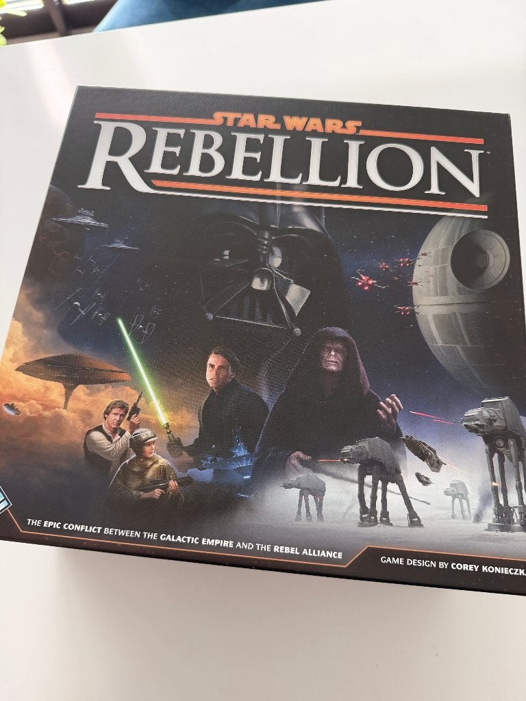 Star Wars: Rebellion, Een of twee spelers, Ophalen of Verzenden, Zo goed als nieuw, Fantasy Flight Games