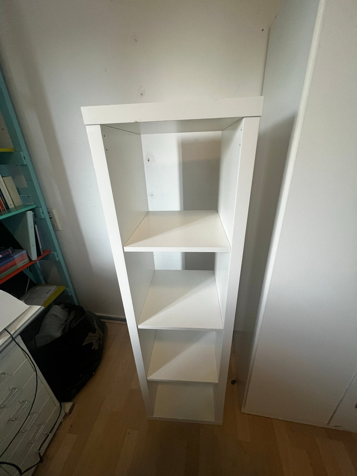 Ikea Kallax open kast, wit, 42x147 cm
