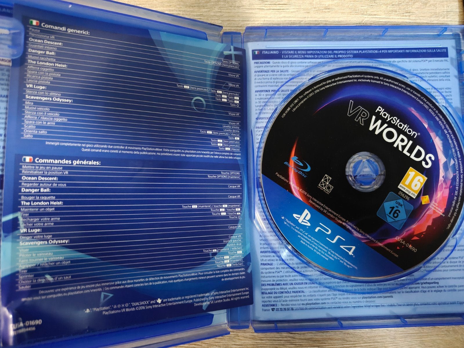 PlayStation VR Worlds PS4, Gebruikt, Overige genres, 1 speler, Ophalen of Verzenden