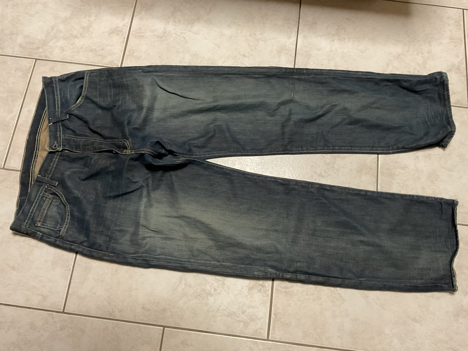 1 jeans Ralph Lauren, 1 jeans Scotch&Soda, Ophalen of Verzenden, Zo goed als nieuw, Blauw