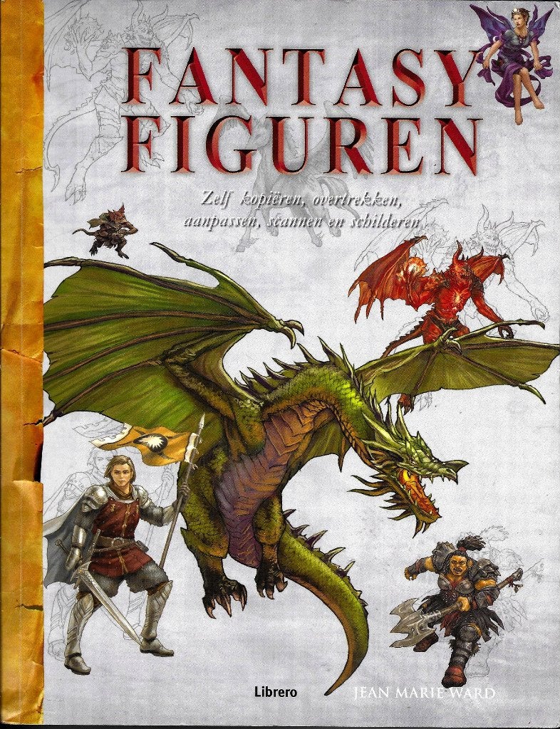 Fantasy figuren - Jean Marie Ward, Jean Marie Ward, Ophalen of Verzenden, Zo goed als nieuw, Tekenen en Schilderen