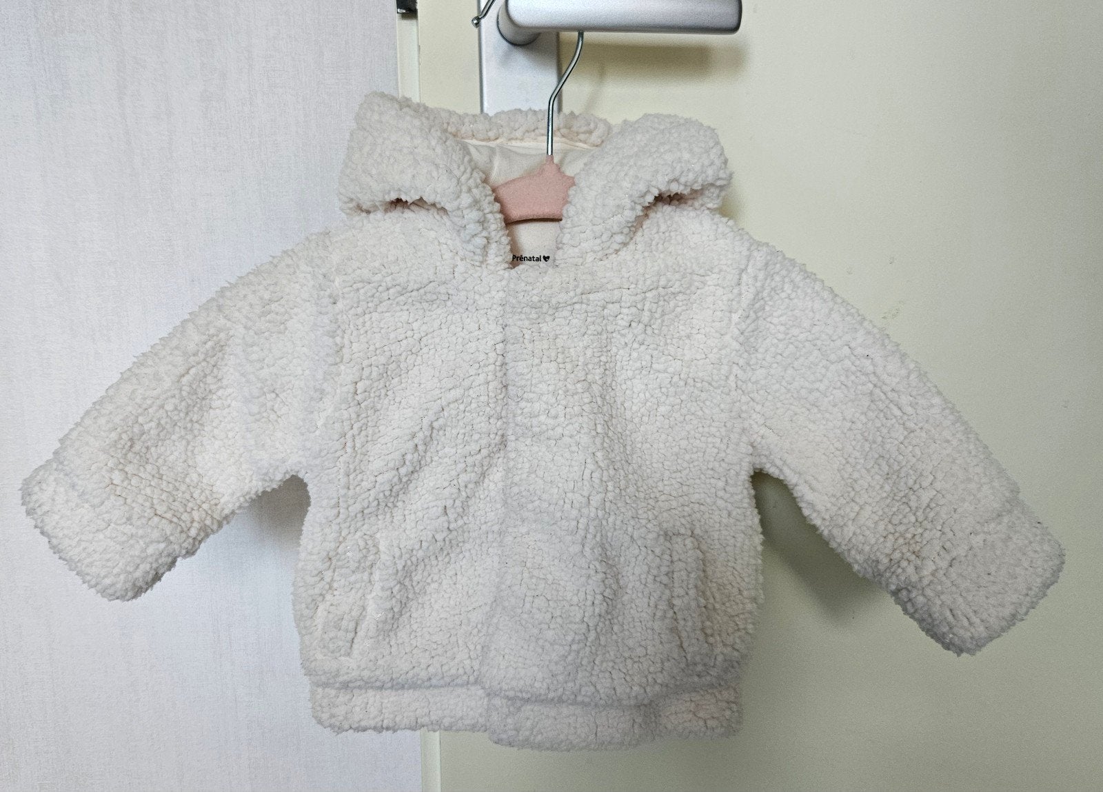 Prenatal teddy babyjas maat 56, Kinderen en Baby's, Babykleding | Maat 56, Jongetje of Meisje, Ophalen of Verzenden, Zo goed als nieuw