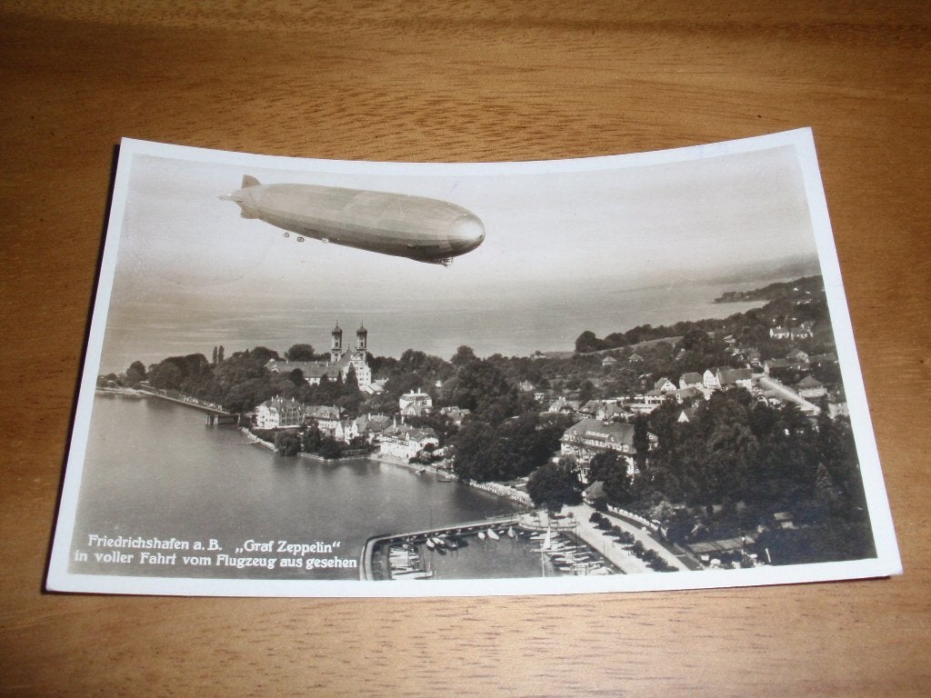 Friedrichshafen Graf Zeppelin Duitsland, Verzenden, Voor 1920, Gelopen, Duitsland