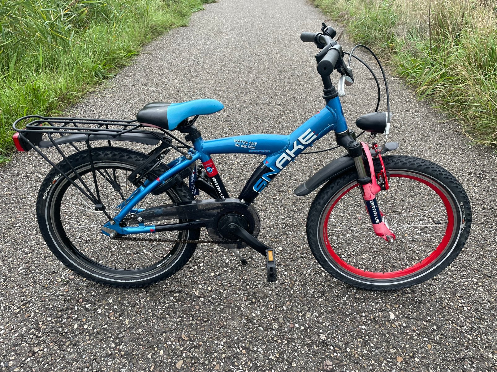 BATAVUS fiets 20 inch SNAKE jongensfiets rijklaar