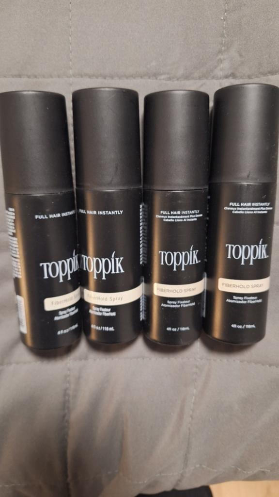 Toppik fiberholdspray nieuwe flessen 4 stuks, Verzenden, Nieuw, Gel, Wax, Haarlak of Mousse