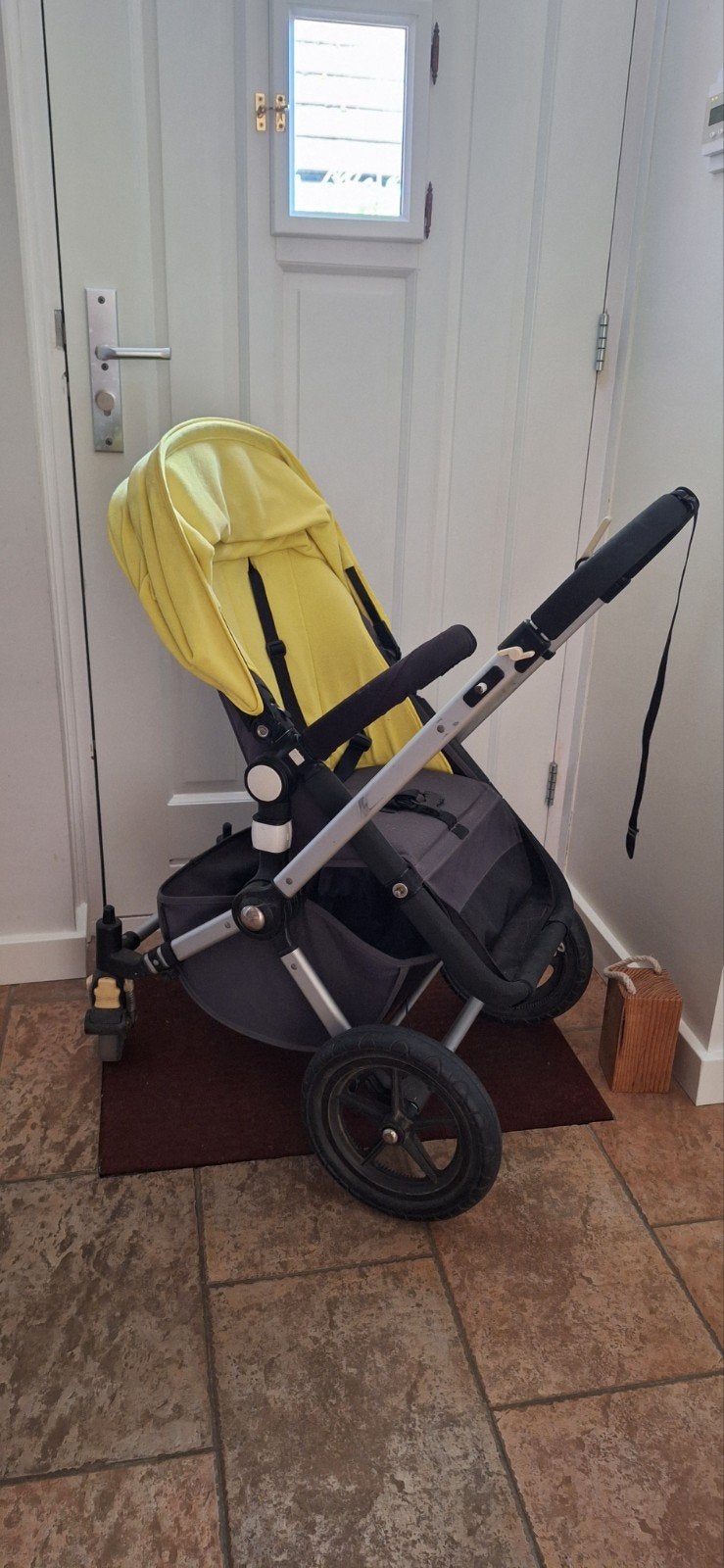 Bugaboo kinderwagen met lekvrije rubber banden, Gebruikt, Bugaboo, Met reiswieg, Ophalen