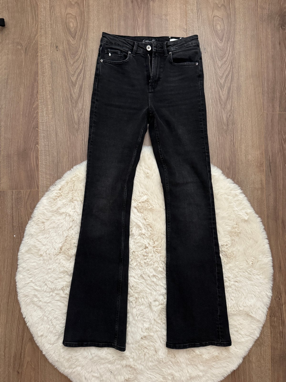Cotton club coco flared jeans, Ophalen of Verzenden, Zo goed als nieuw, Blauw, W30 - W32 (confectie 38/40)