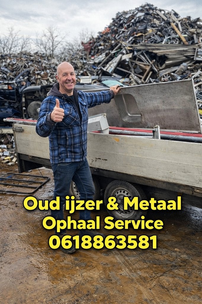 Gratis Oud IJzer & Metaal Ophaalservice Venlo e.o., Doe-het-zelf en Verbouw, Ophalen, Gebruikt, IJzer