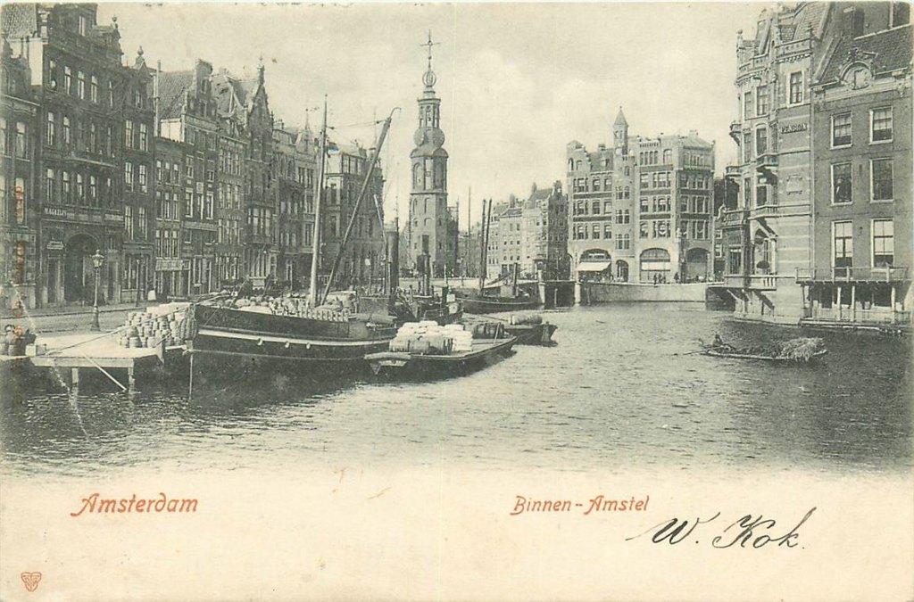 701-363-039 Amsterdam Binnen Amstel, Verzenden, Voor 1920, Noord-Holland