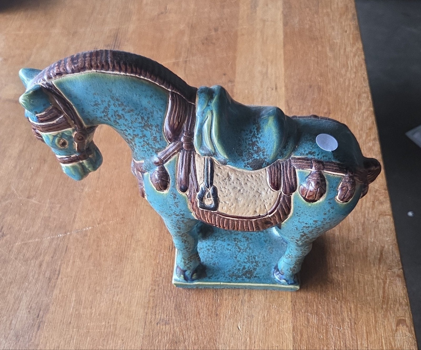 Vintage Tang stijl paard keramiek, Ophalen of Verzenden
