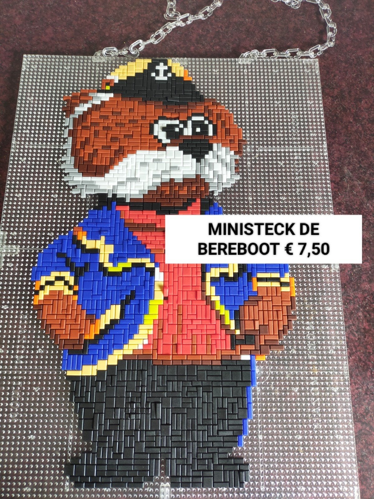 Ministeck De Bereboot - Compleet met doos en voorbeeld, Hobby en Vrije tijd, Ophalen of Verzenden, Gebruikt, Overige typen