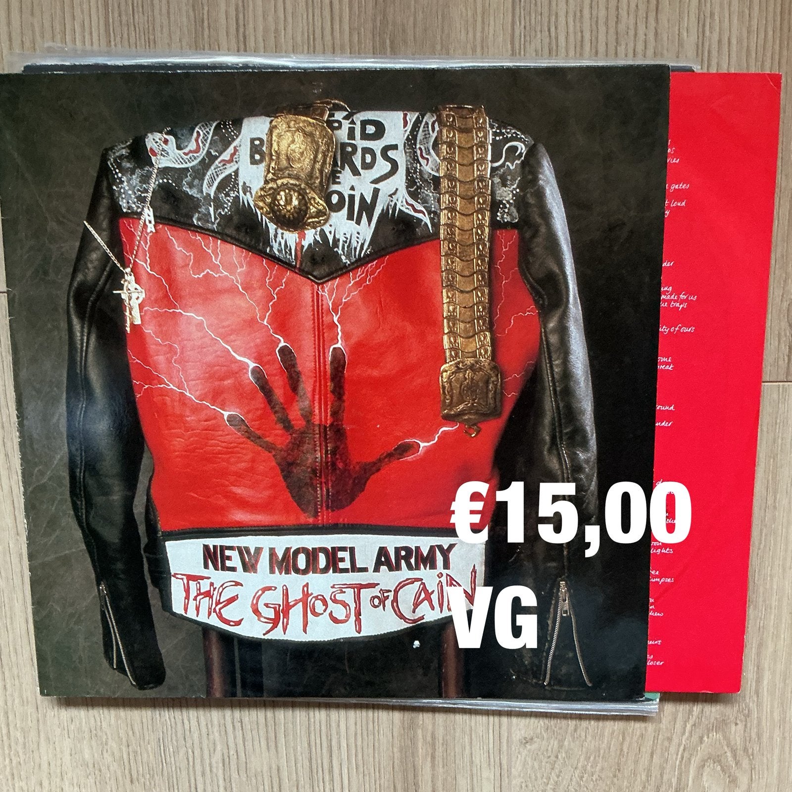 New Model Army-the  ghost of cain, Ophalen, LP, Gebruikt, Overige formaten