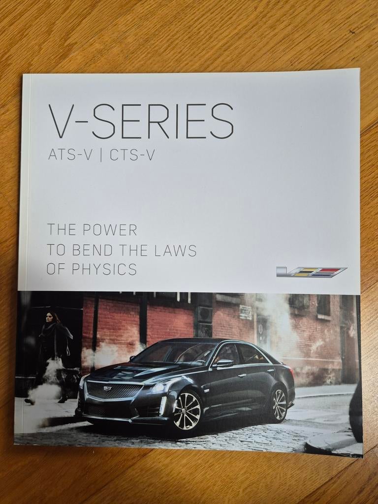 Cadillac V-series 2017 brochure, Ophalen of Verzenden, Zo goed als nieuw, Overige merken