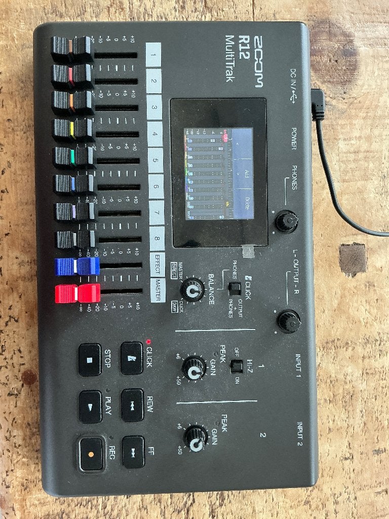 Zoom R12 multi track recorder, Ophalen, Zo goed als nieuw, Audio