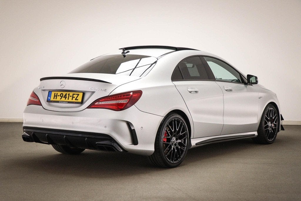 Mercedes-Benz CLA-klasse AMG 45 4MATIC Ambition | PANORAMADA, Auto's, Mercedes-Benz, Automaat, CLA, Gebruikt, 4 cilinders