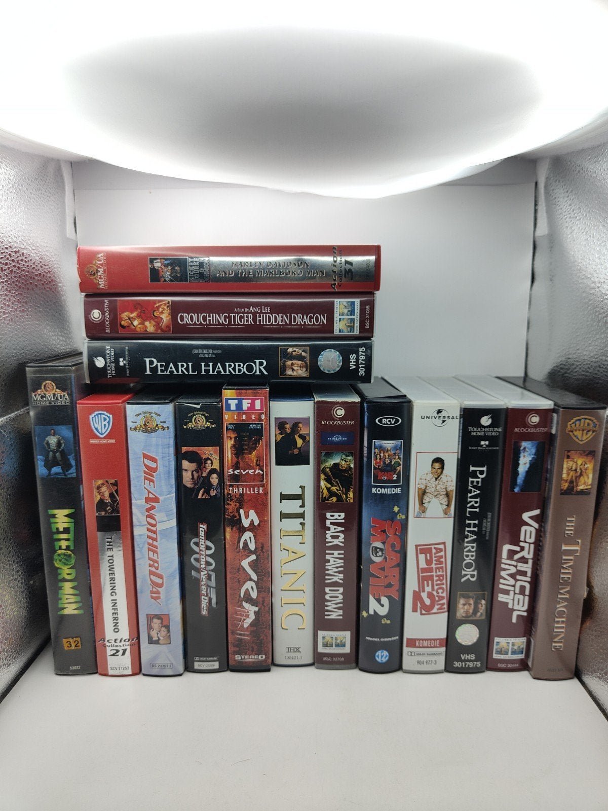 Grote partij VHS films - Diverse genres, Ophalen of Verzenden, Gebruikt, Engels, VHS