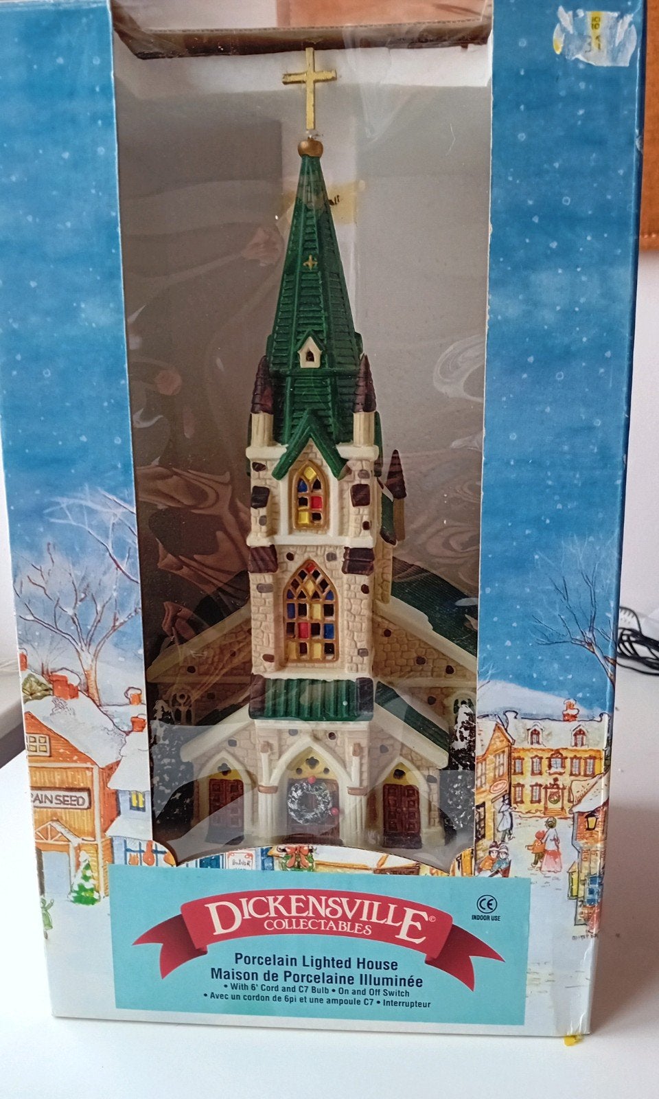 Dickensville Kerk voor Kerstdorp, Diversen, Ophalen of Verzenden