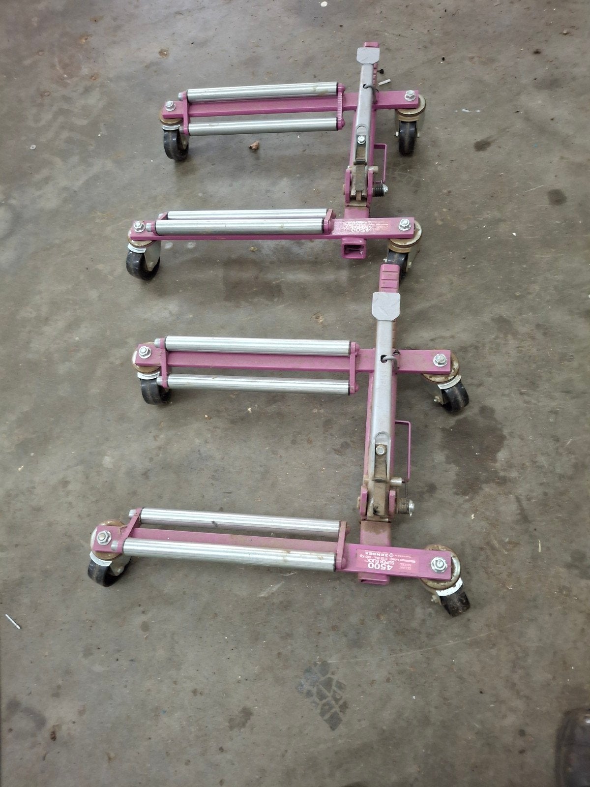 Auto Cojak Mover - 500 kg per stuk  totaal 2 stuks, Auto diversen, Autogereedschap, Ophalen of Verzenden, Zo goed als nieuw