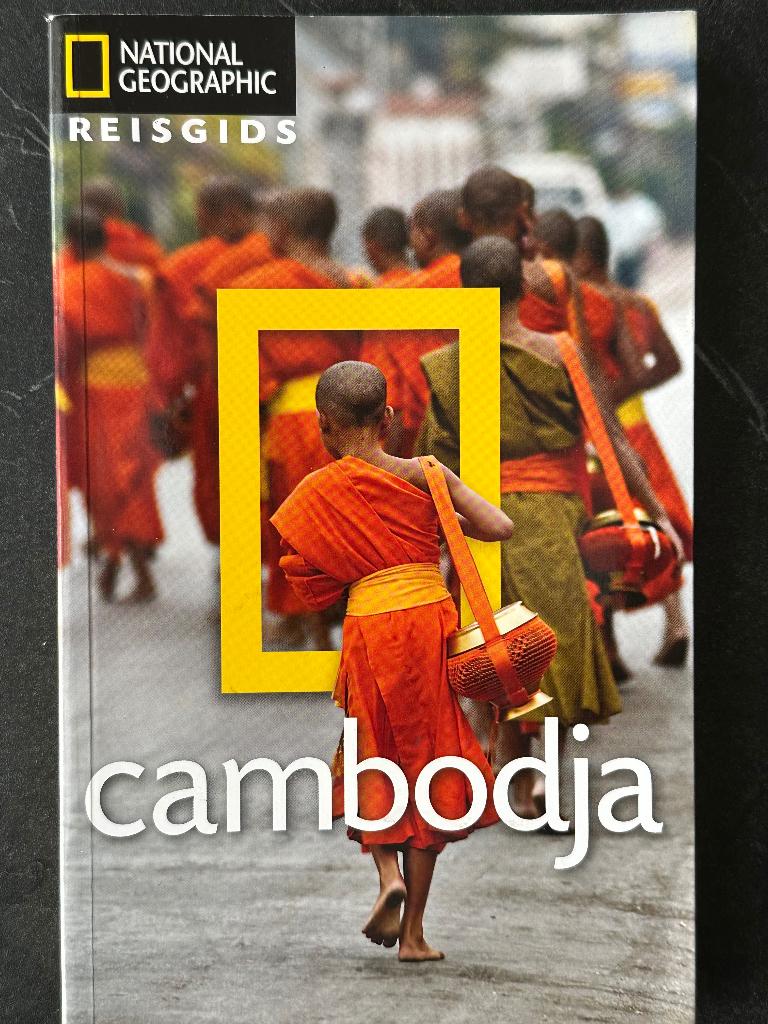 Cambodja, National Geographic reisgids, Overige merken, National Geographic Reisgids, Ophalen of Verzenden, Zo goed als nieuw