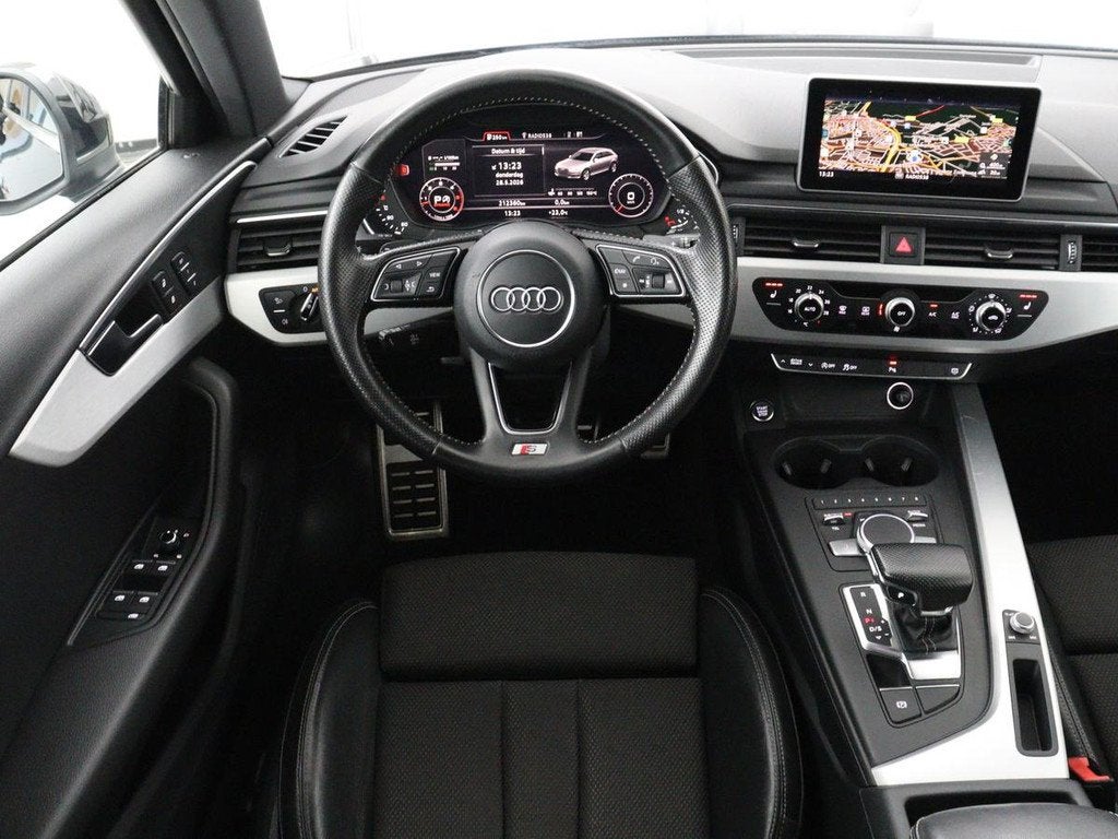 Audi A4 3.0 TDI quattro Sport Pro Line S | Panoramadak | Sto, Auto's, Audi, Automaat, Gebruikt, 197 €/maand, Zwart