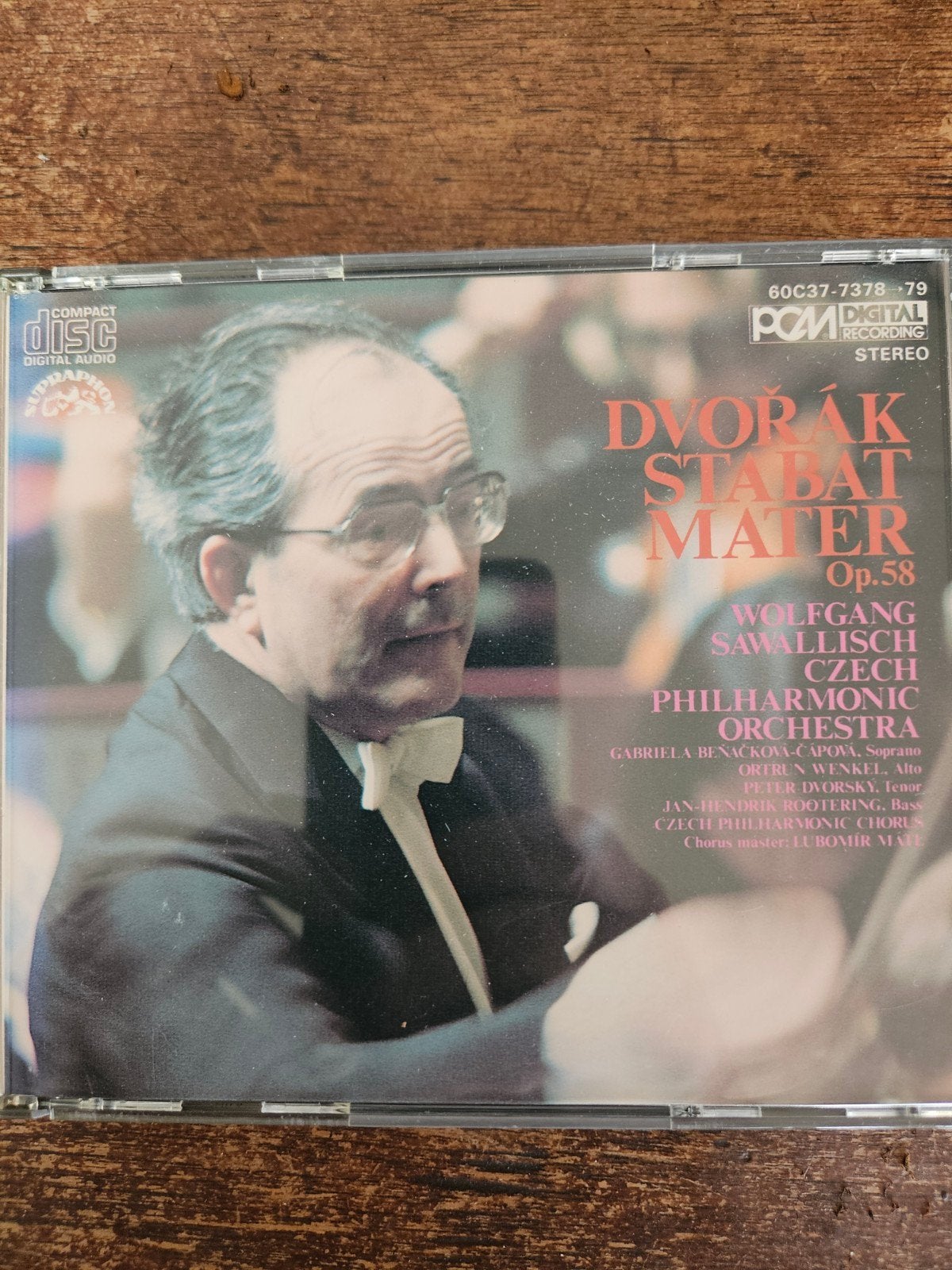 Dvořák: Stabat Mater, Op. 58 - Wolfgang Sawallisch CD, Ophalen of Verzenden, Modernisme tot heden, Gebruikt, Orkest of Ballet