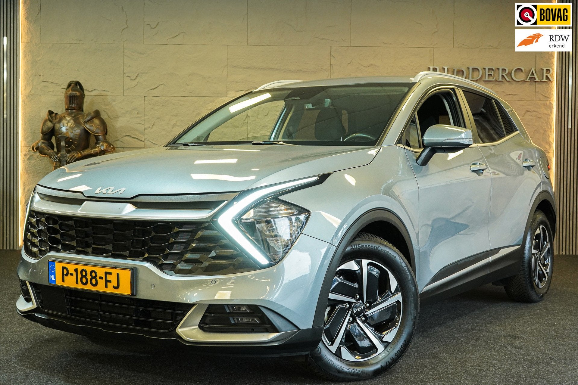 Kia Sportage 1.6 T-GDi Hybrid DynamicLine|GARANTIE|1E EIG|NA, Auto's, Gebruikt, Euro 6, 4 cilinders, 1650 kg