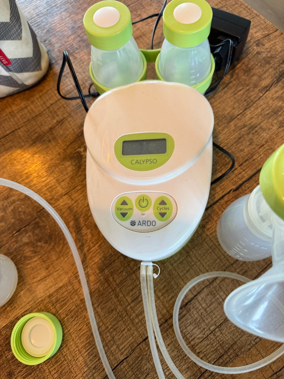 Ardo Calypso dubbel plus elektrische borstkolf + accessoires, Ophalen, Gebruikt