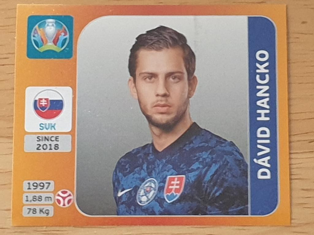 Panini Dávid Hancko sticker, Ophalen, Nieuw, Feyenoord, Poster, Plaatje of Sticker