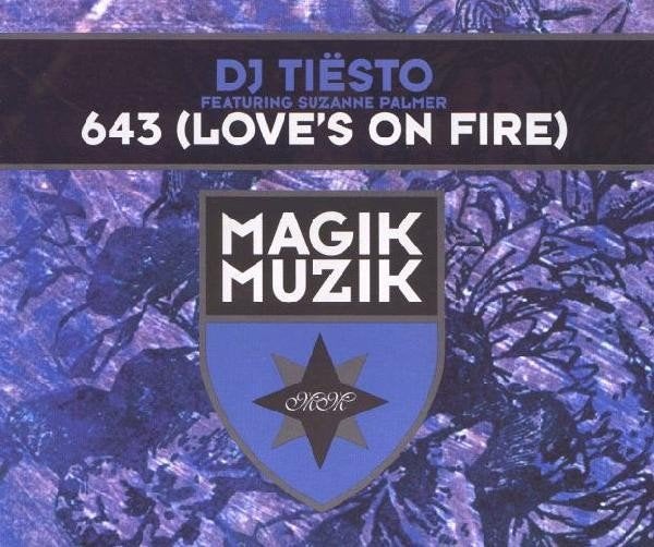 DJ TIESTO CD SINGLE 643 LOVE'S ON FIRE, Ophalen of Verzenden, Zo goed als nieuw, Pop