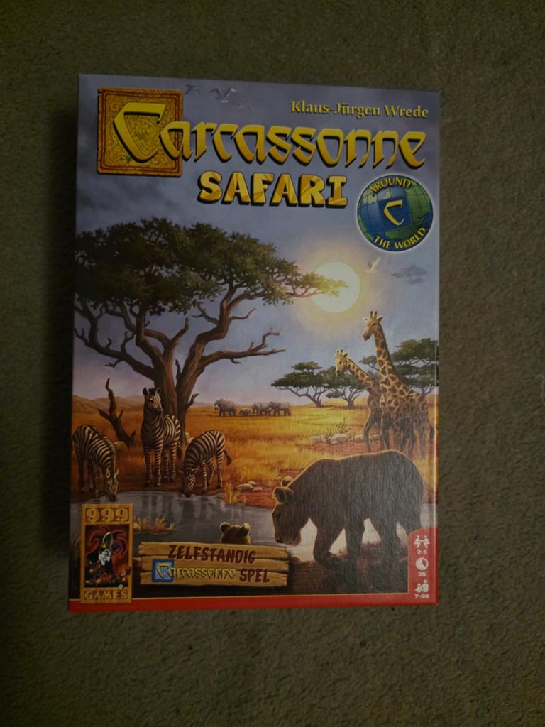 Carcassonne Safari 999games, Ophalen of Verzenden, Gebruikt