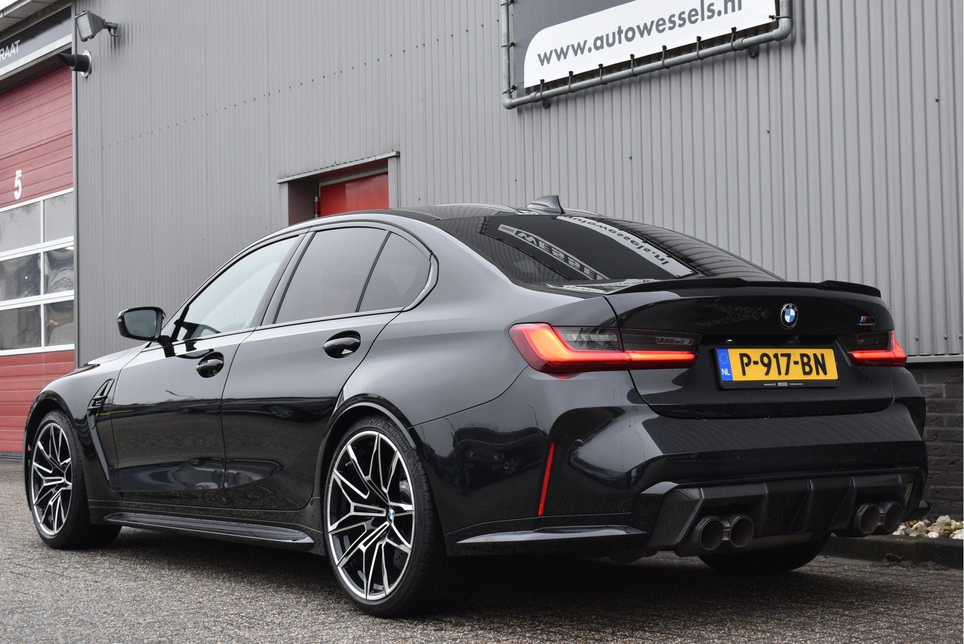 BMW 3 Serie M3 Competition Carbon pakket, Akrapovic, Vorstei, Automaat, Achterwielaandrijving, Gebruikt, Euro 6