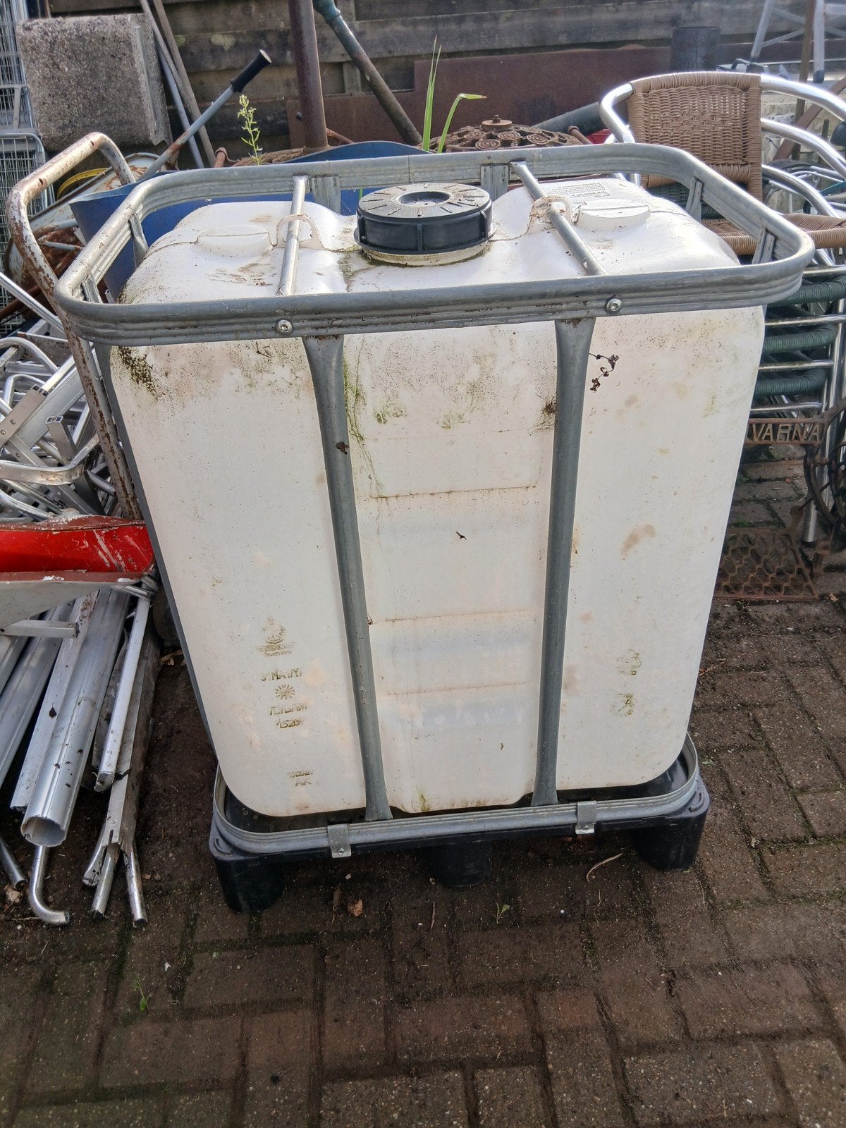 IBC container 300 liter, Ophalen, Gebruikt, 100 cm of meer, 60 cm of meer