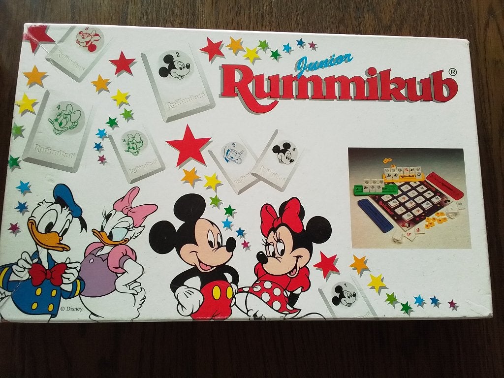Junior Rummikub Disney editie - Zo goed als nieuw, Drie of vier spelers, Ophalen, Gebruikt, Goliath