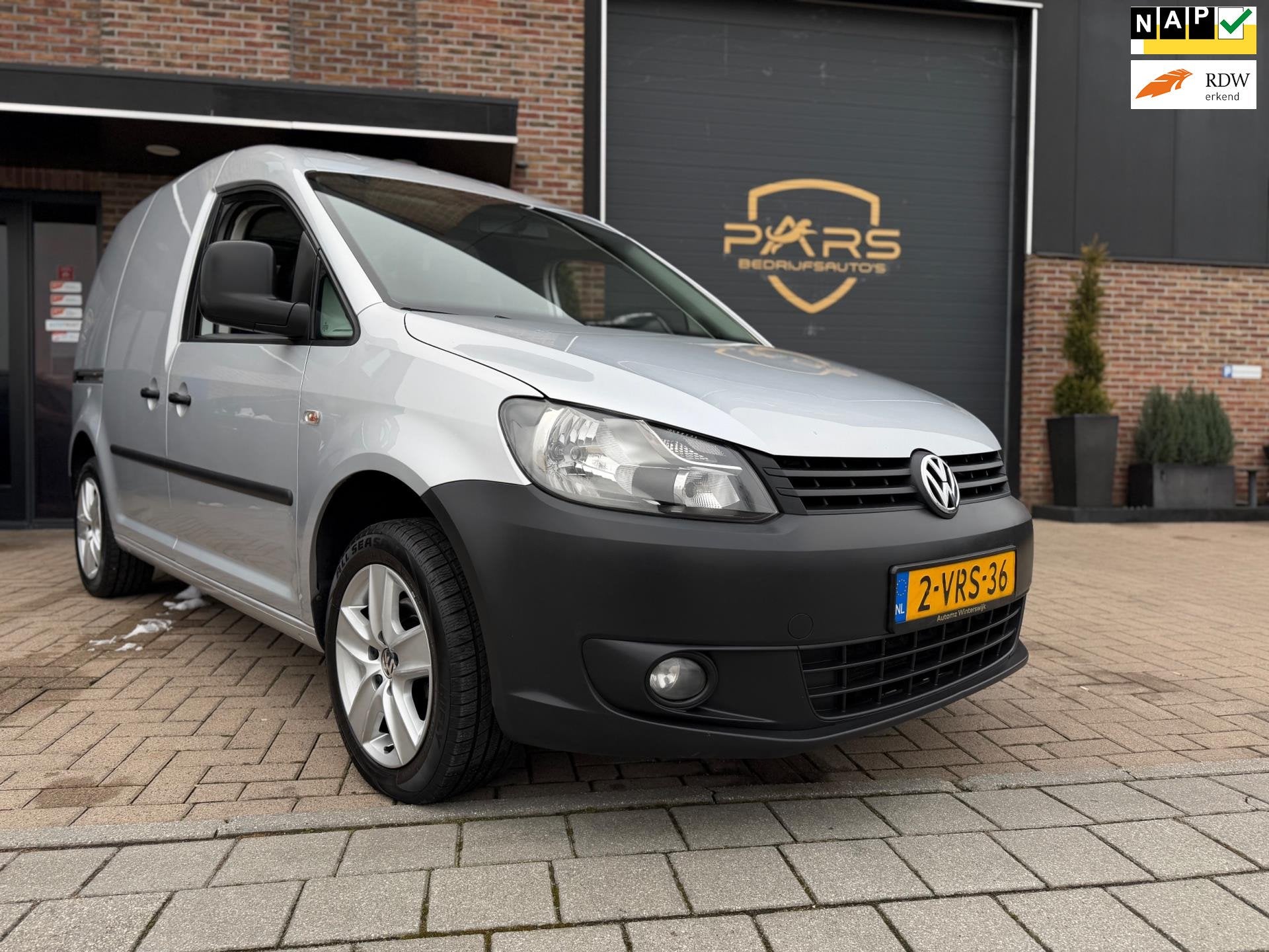 Volkswagen Caddy 1.6 TDI BMT Airco Cruise Control Elk.Ramen, Voorwielaandrijving, Stof, Gebruikt, 4 cilinders